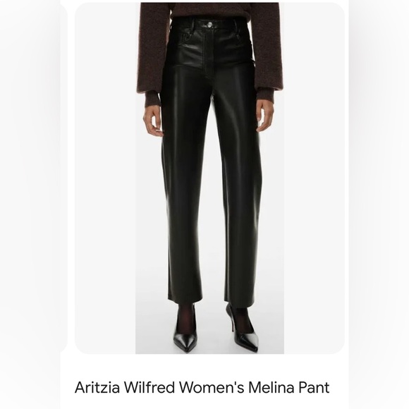 ARITZIA women’s Melina Pant, black - Picture 1 of 6